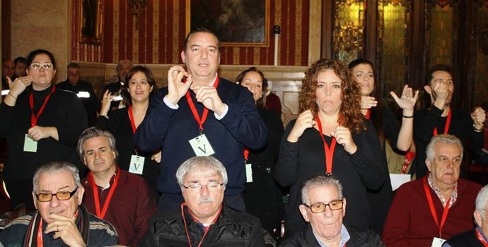 Los intérpretes de Canal Sur.