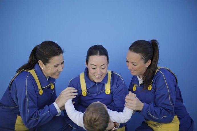 Trabajadoras del CEI Monkey