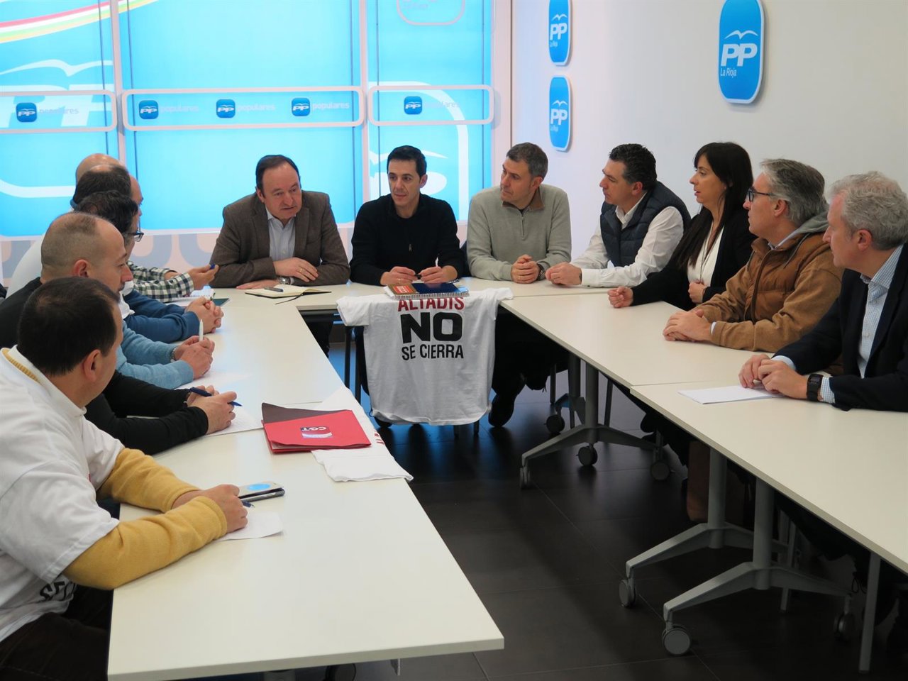 Reunión PP con el Comité de Empresa de Altadis