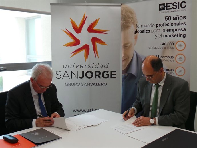 Forma de convenio entre la USJ y el ESIC