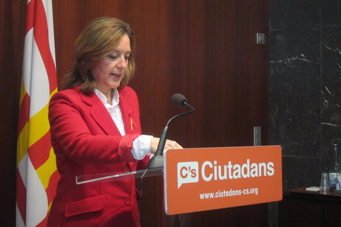 La líder de C's en el Ayuntamiento de Barcelona, Carina Mejías