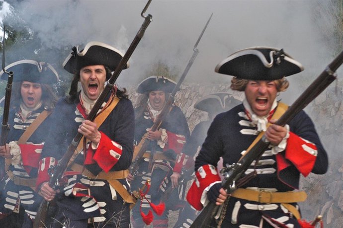 Recreación de la Batalla de Zaragoza de 1710