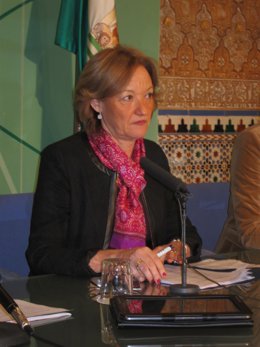 La consejera de Agricultura, Carmen Ortiz