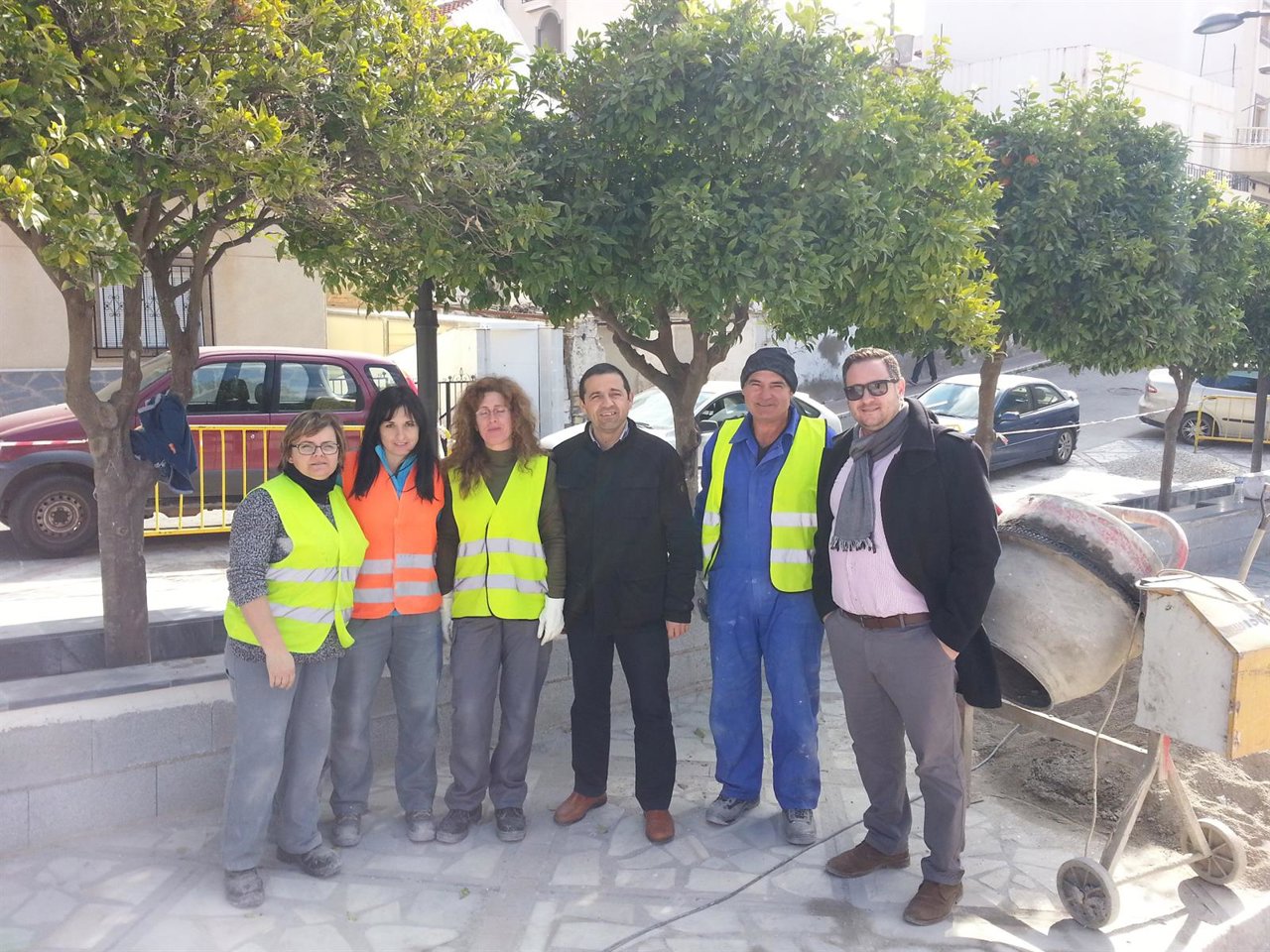 El PFEA desarrolla tres proyectos de mejora en distintos puntos de Macael.