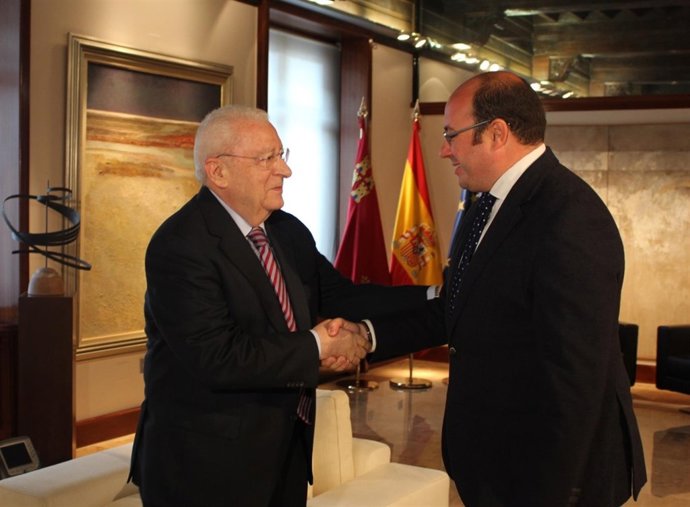 Sánchez con el presidente del Consejo de la Transparencia