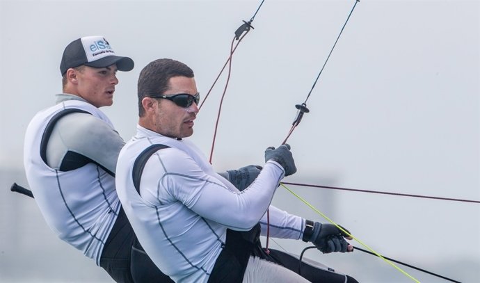 Sailing World Cup Miami Diego Botín Iago López vela