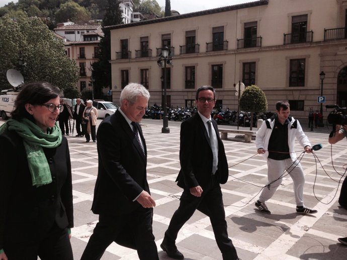 Francisco Vallejo a la salida del TSJA