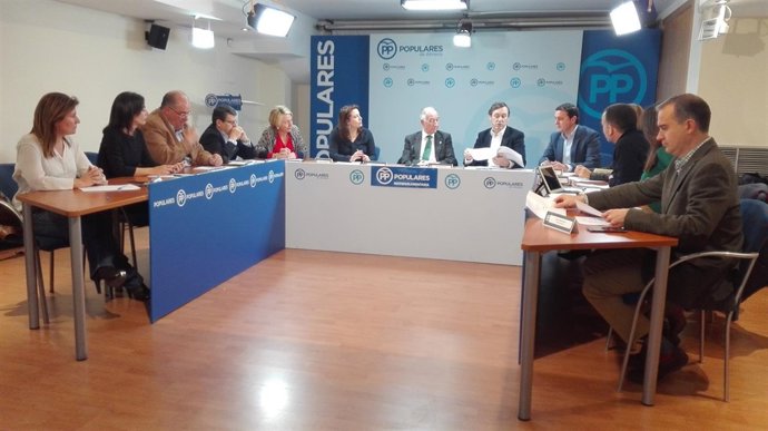 Momento de la Interparlamentaria del PP celebrada en Almería