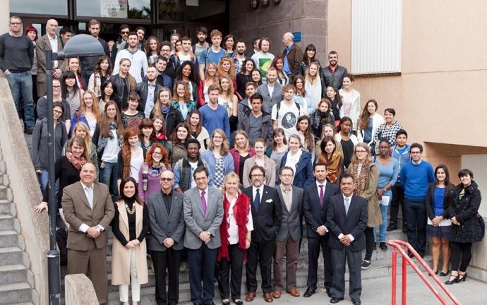 Recepción a estudiantes Erasmus