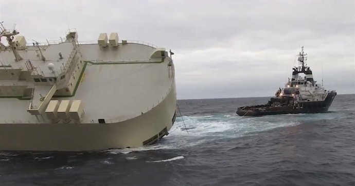 Intento de colocación del remolque