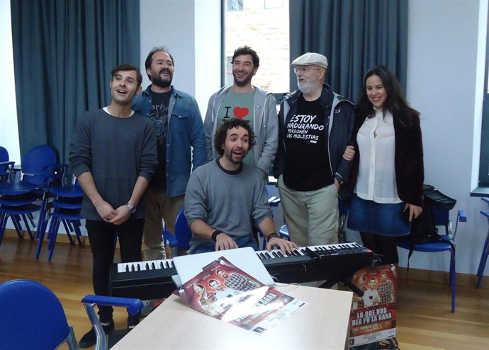 Participantes en el espectáculo. 