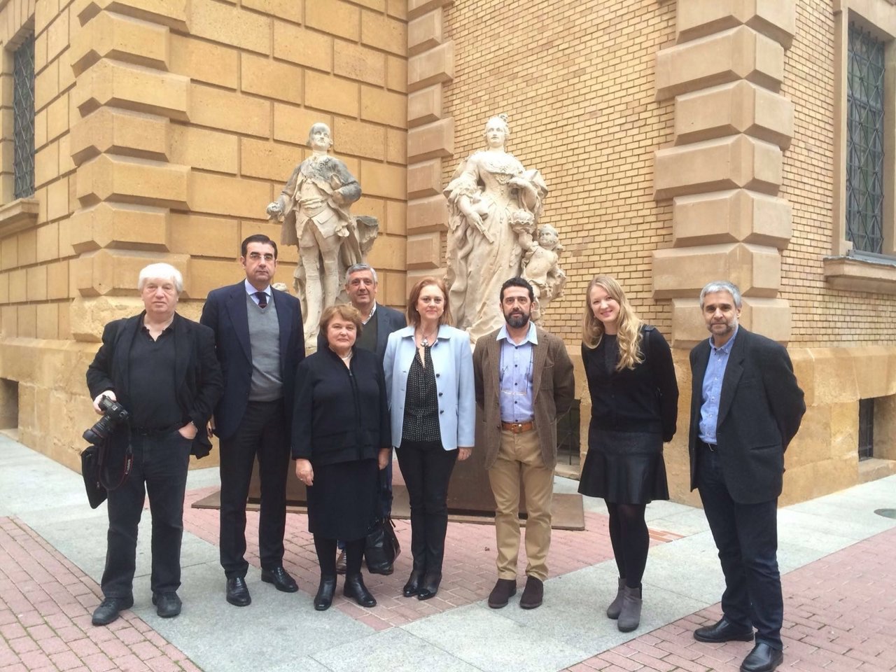 Visita de la delegación rusa