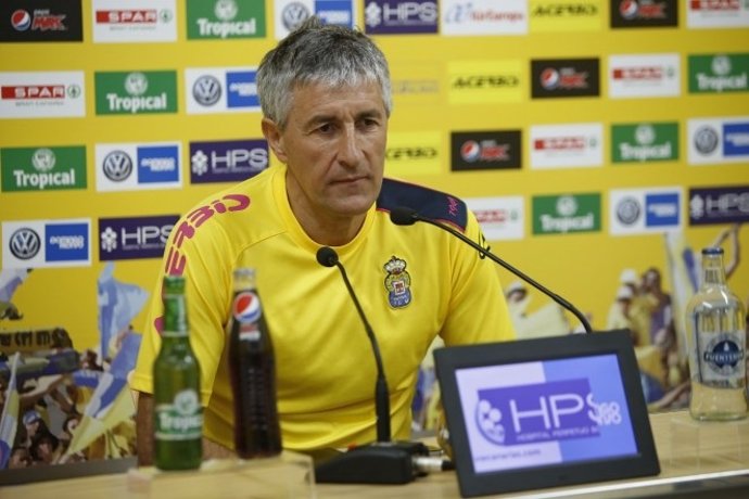 Quique Setién Las Palmas