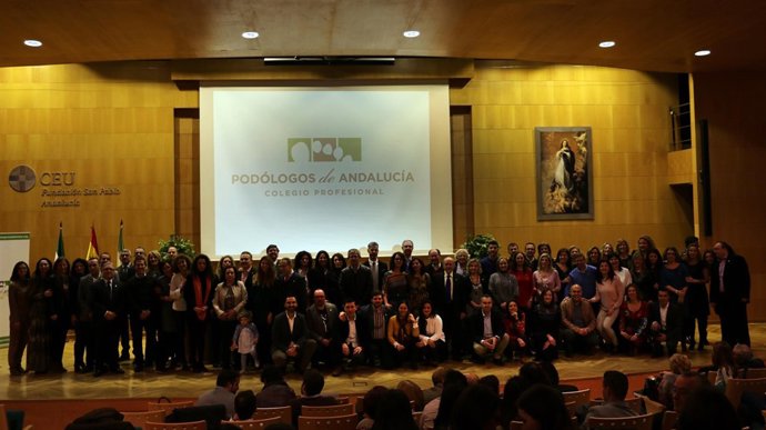 Acto del Colegio de Podólogos de Andalucía