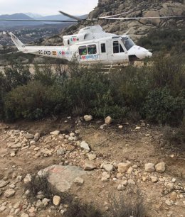 Helicóptero de rescate del SUMMA