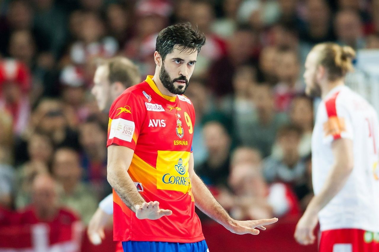 Raúl Entrerríos selección española balonmano Europeo