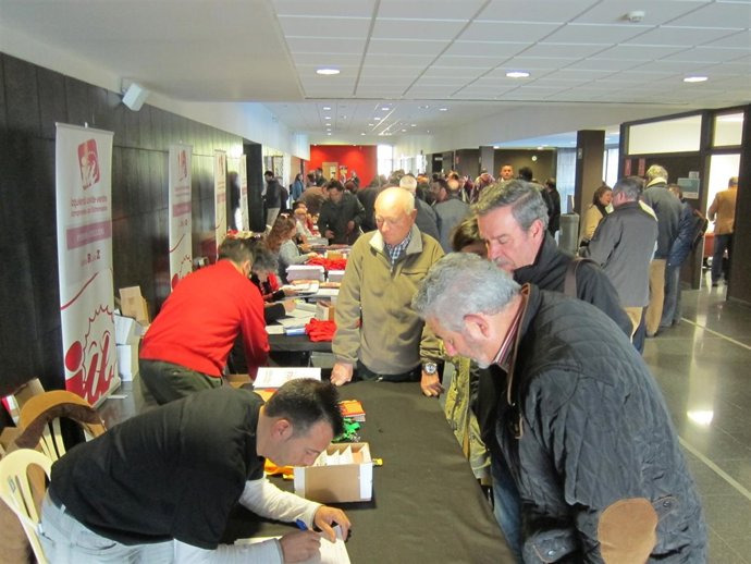 Acreditaciones a la Asamblea General de IU Extremadura