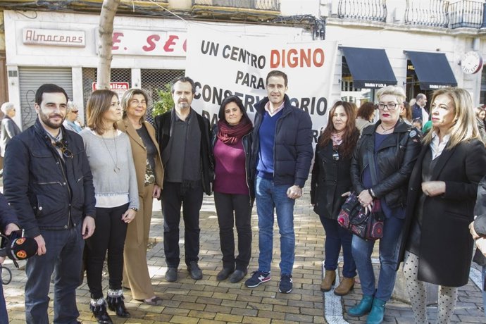 Concentración por conservatorios en Almería