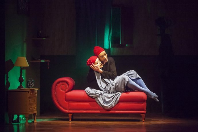 Escena del espectáculo 'Superheroe'