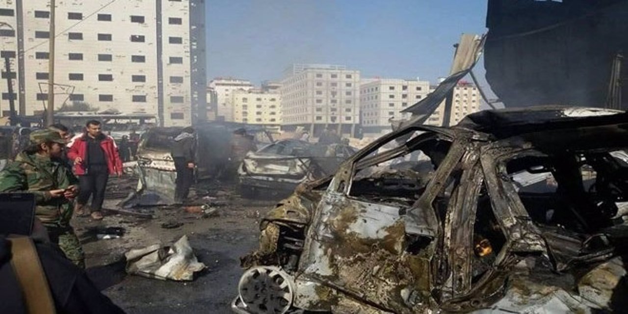 Bomba en Damasco, Siria 
