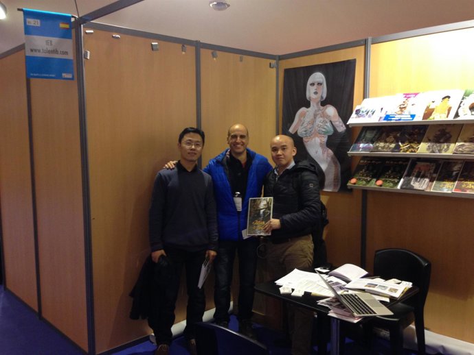 El IEB en la feria de cómic de Angulema