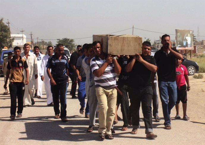 Funeral en Muqdadiya, Irak