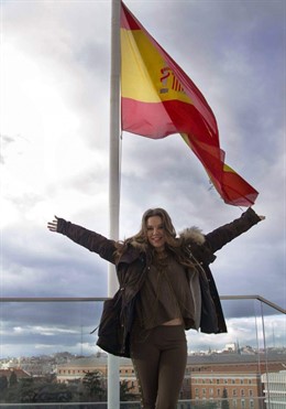 La cantante María Isabel