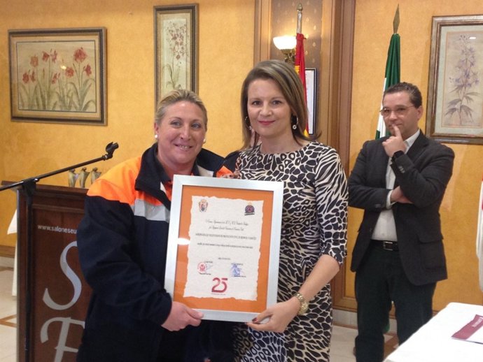 Celebración del 25 aniversario de Protección Civil de Andújar