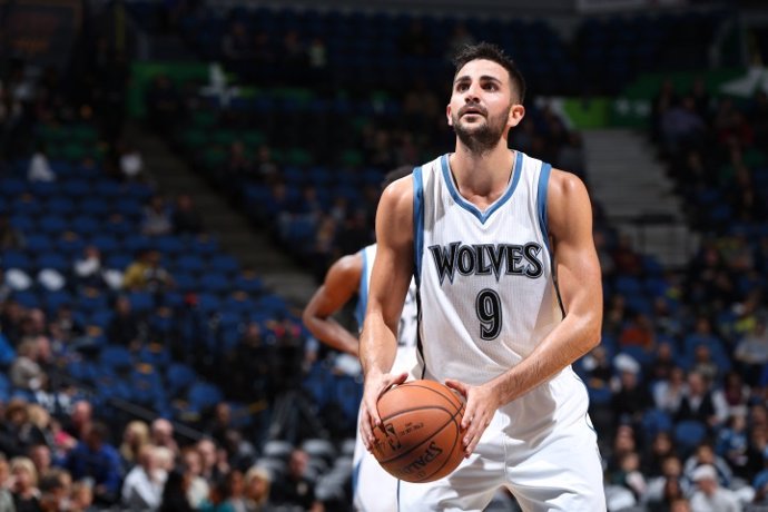 Ricky Rubio con Minnesota Timberwolves