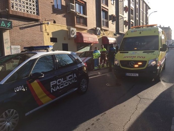 Bebé atropellado en Parla