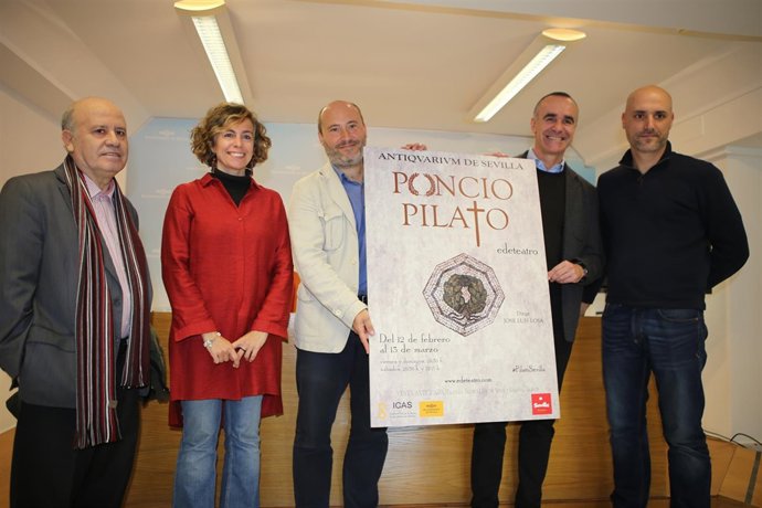 Presentación de la obra 'Poncio Pilato'