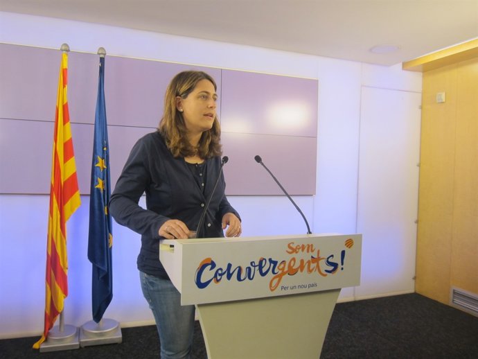 La portavoz de CDC, Marta Pascal