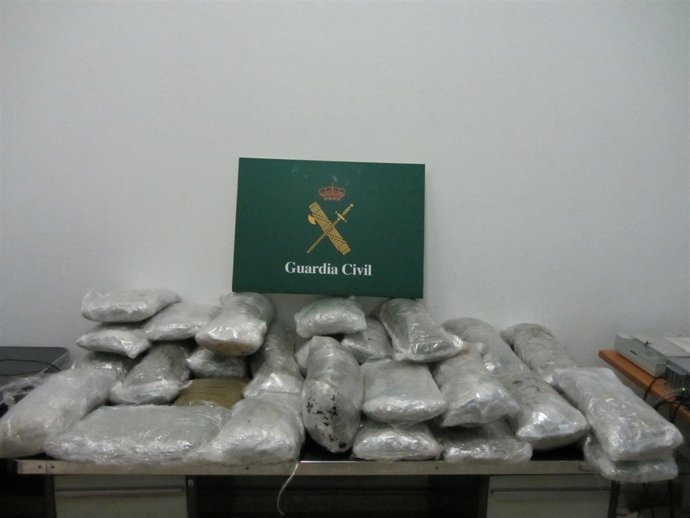 Un detenido con 20 kilos de marihuana en La Jonquera