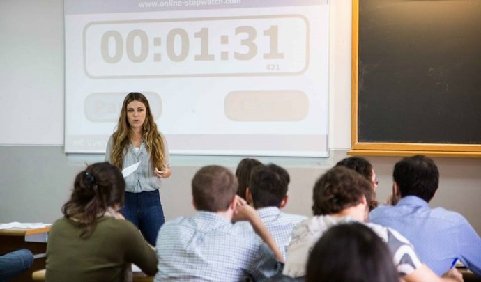 Los alumnos participantes demostrarán sus dotes de oratoria.