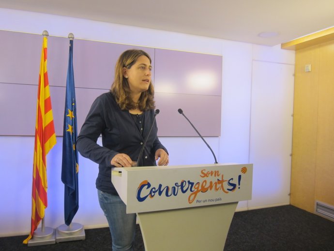 La portavoz de CDC, Marta Pascal