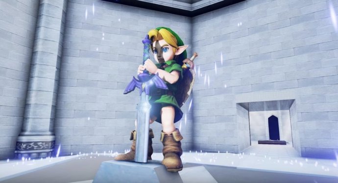 La escena clave de Zelda Ocarina of Time, con Unreal Engine 4 a 1080p y 60fps