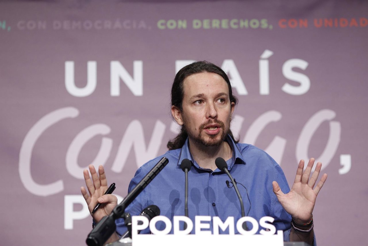 Pablo Iglesias tras las elecciones