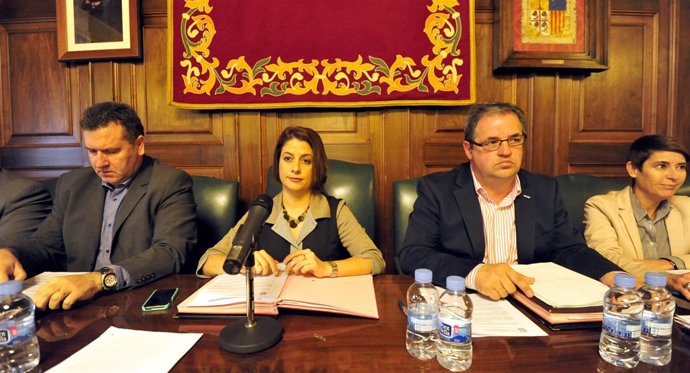 Emma Buj en el pleno del Ayuntamiento