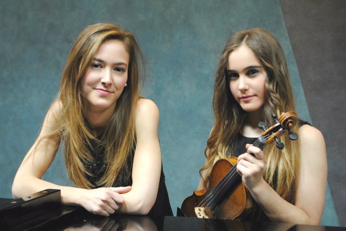 Dos violinistas, Becas Música 2016 de Fundación Botín