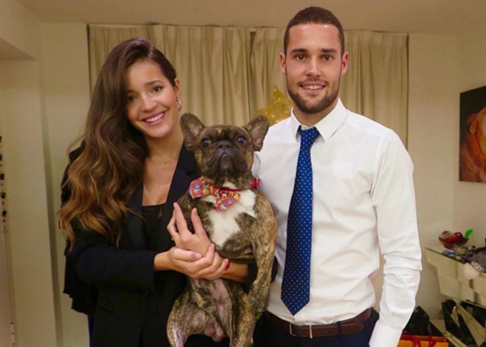 Malena Costa y Mario Suárez, vida en Londres