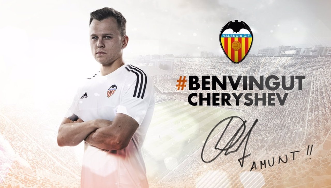 Cheryshev, nuevo jugador del Valencia CF