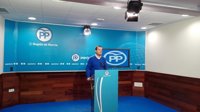 El PP considera que el PSOE "demuestra, una vez más, que no quiere que llegue el AVE a la Región"