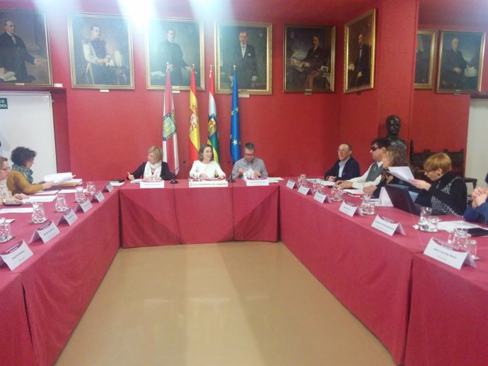 Gamarra preside la reunión del Consejo de la Discapacidad