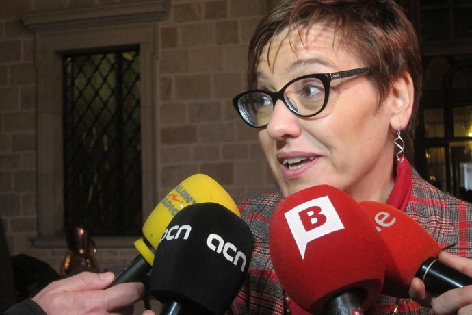 La portavoz adjunta del PSC en el Ayuntamiento de Barcelona, Montserrat Ballarín