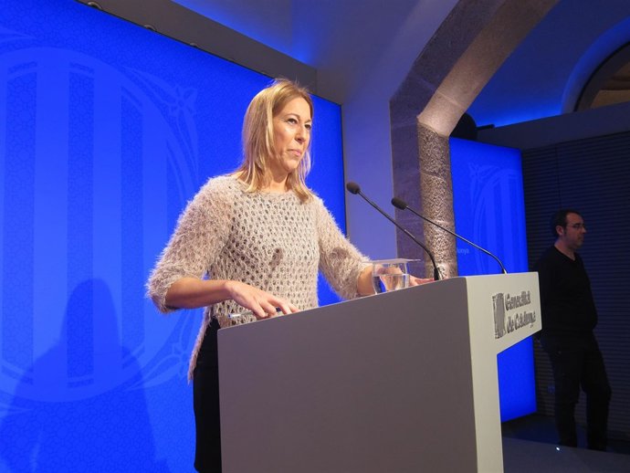 La portavoz del Govern y consellera Neus Munté