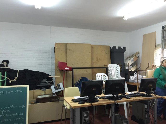 Estado actual del Centro Cívico Antonio Medina de Haro.