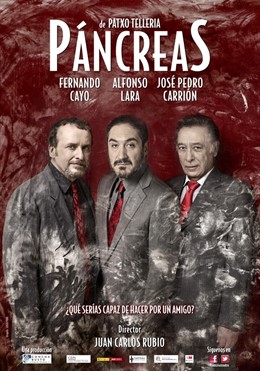 La obra 'Páncreas' llega al Teatro Lope de Vega