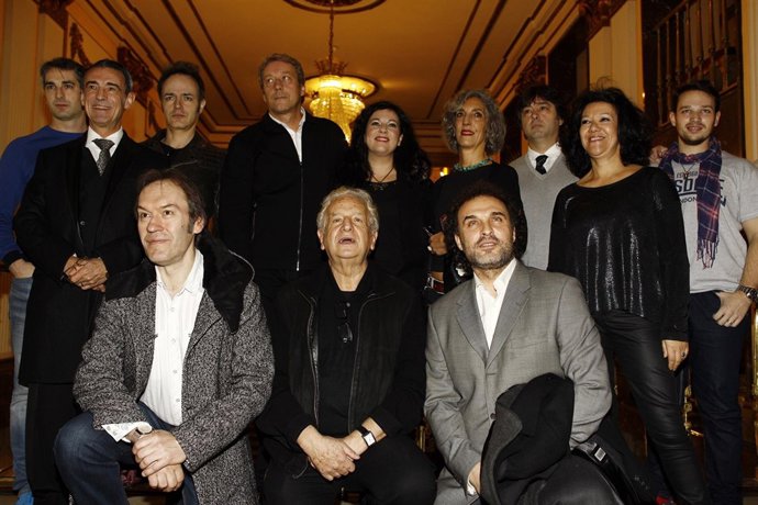 Equipo de la ópera Juan José del Teatro de la Zarzuela