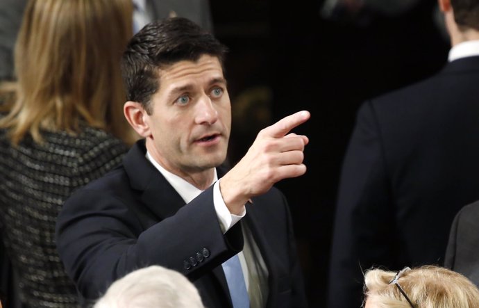 Paul Ryan, recién elegido presidente de la Cámara de Representantes