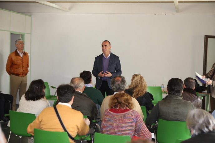 Momentos de la reunión.